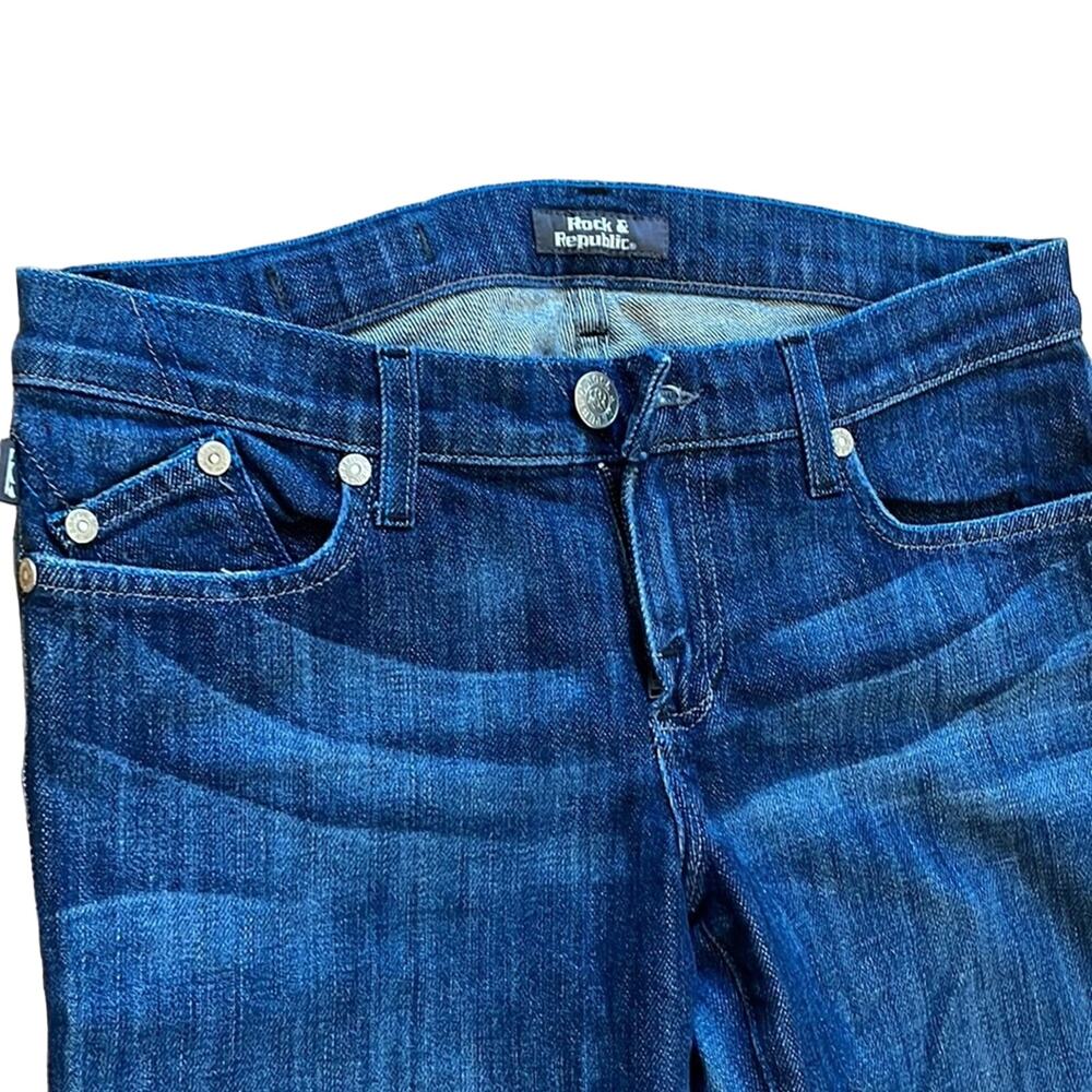 Rock & Republic Jeans size:28 low rise bootcut - Picture 3 of 7